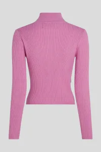 Kardigán Karl Lagerfeld Knit Cardigan Opera Mauve