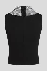Top Karl Lagerfeld Jeans Klj Chainmail Top Black