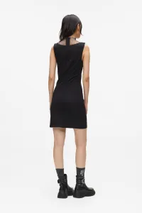 Šaty Karl Lagerfeld Jeans Klj Chainmail Dress Black