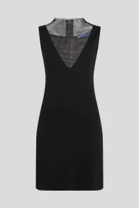 Šaty Karl Lagerfeld Jeans Klj Chainmail Dress Black