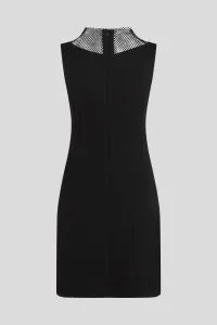 Šaty Karl Lagerfeld Jeans Klj Chainmail Dress Black