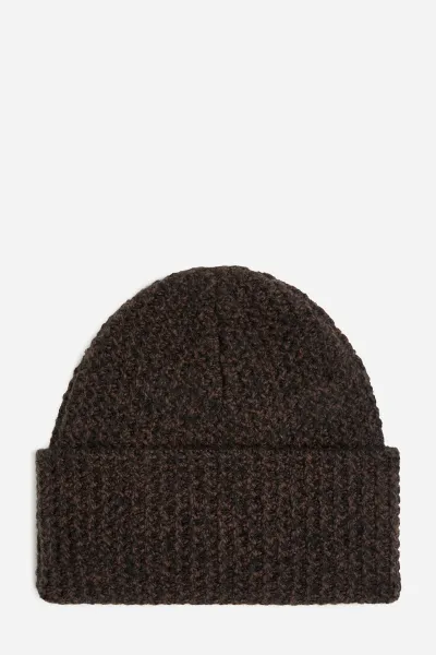 Čapica Karl Lagerfeld K/Monogram Chunky Beanie Gp Demitasse