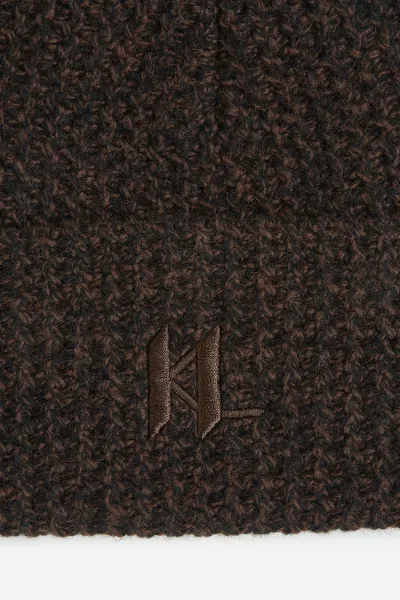 Čapica Karl Lagerfeld K/Monogram Chunky Beanie Gp Demitasse