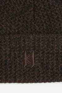 Čapica Karl Lagerfeld K/Monogram Chunky Beanie Gp Demitasse