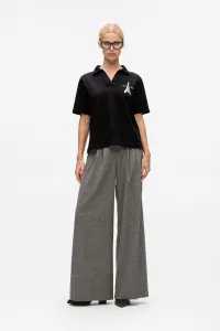 Tričko Karl Lagerfeld Paris Sketch Eiffel Polo Black