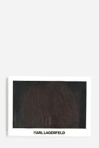 Čapica Karl Lagerfeld K/Monogram Chunky Beanie Gp Demitasse