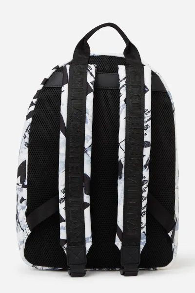 Ruksak Karl Lagerfeld Jeans pánsky, biela farba, veľký, vzorovaný, A4M30223
