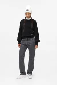 Sveter Karl Lagerfeld Jeans Klj Reg Balloon Sleeve Sweater Black