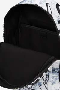 Ruksak Karl Lagerfeld Jeans pánsky, biela farba, veľký, vzorovaný, A4M30223