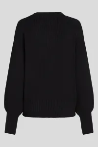 Sveter Karl Lagerfeld Jeans Klj Reg Balloon Sleeve Sweater Black