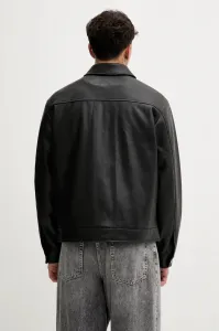 Bunda Karl Lagerfeld Jeans čierna farba, A4M15061