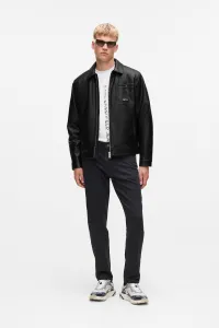 Bunda Karl Lagerfeld Jeans čierna farba, A4M15061