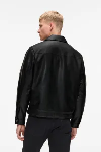 Bunda Karl Lagerfeld Jeans čierna farba, A4M15061