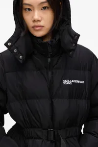 Bunda Karl Lagerfeld Jeans Klj Belted Puffer Black