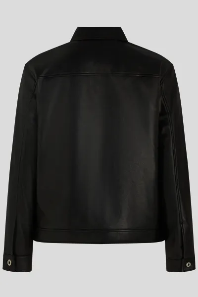 Bunda Karl Lagerfeld Jeans čierna farba, A4M15061