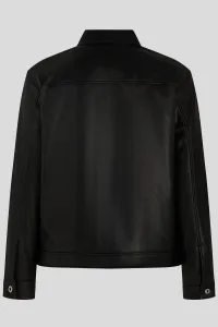 Bunda Karl Lagerfeld Jeans čierna farba, A4M15061