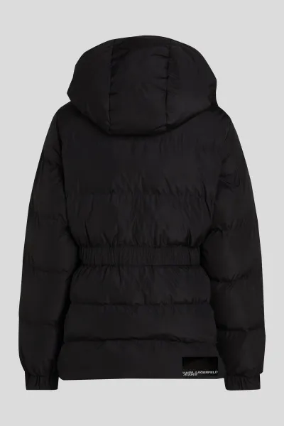 Bunda Karl Lagerfeld Jeans Klj Belted Puffer Black
