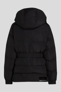 Bunda Karl Lagerfeld Jeans Klj Belted Puffer Black