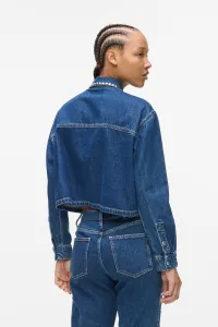 Košeľa Karl Lagerfeld Jeans Klj Denim Studded Shirt Dark Blue