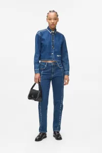 Košeľa Karl Lagerfeld Jeans Klj Denim Studded Shirt Dark Blue