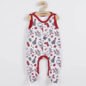 Dojčenské bavlnené dupačky New Baby Christmas 68 (4-6m)
