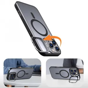 Tech-Protect Magstand MagSafe kryt na iPhone 15 Pro, čierny
