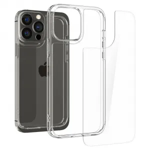 Spigen Quartz Hybrid silikónový kryt na iPhone 13 Pro, priesvitný (ACS03271)