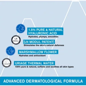 Uriage Eau Thermale Serum intenzívne hydratačné sérum s kyselinou hyalurónovou 30 ml