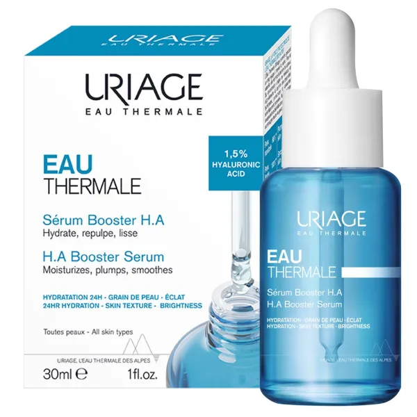 Uriage Eau Thermale Serum intenzívne hydratačné sérum s kyselinou hyalurónovou 30 ml