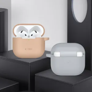 Tech-Protect Silicone Hook puzdro na Apple AirPods 4, čierne
