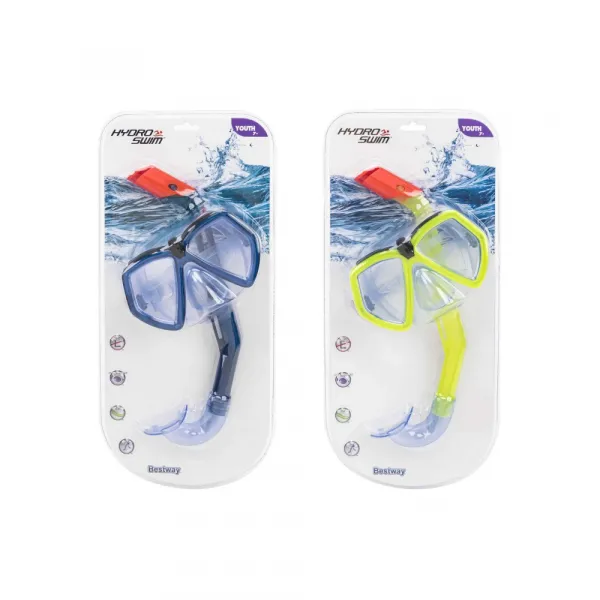 Potápačská sada okuliare + šnorchel 32cm 2 farby v blistri 7+-Bestway