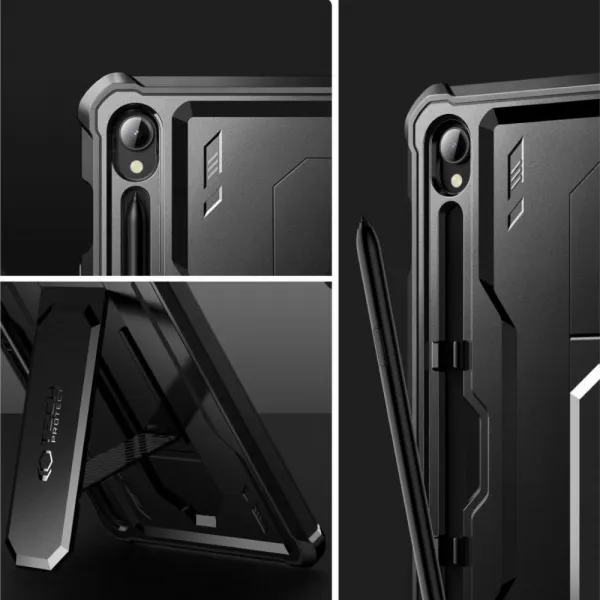 Tech-Protect Kevlar kryt na Samsung Galaxy Tab S9 Plus 12.4'', čierny