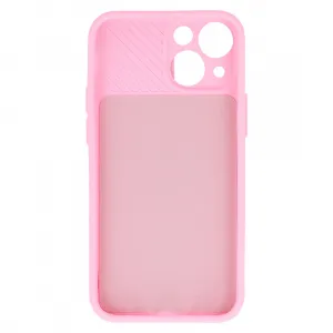 MG Camshield Soft kryt na iPhone 14, svetloružový