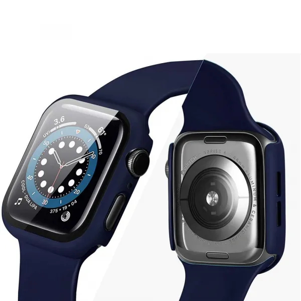 Tech-Protect Defense 360 puzdro na Apple Watch 4 / 5 / 6 / SE (44mm), priesvitné