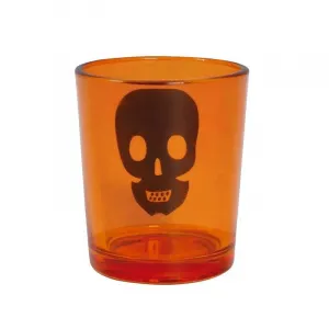 Guirca Mini sklenené poháriky Halloween vzory 6,5x5cm