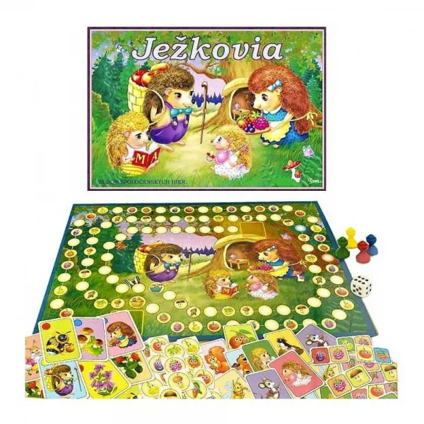 Spoločenská hra Ježkovia-MOVEO