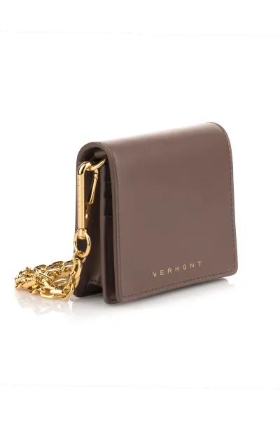 Crossbody Vermont Chain Wallet Terra D´Ombra