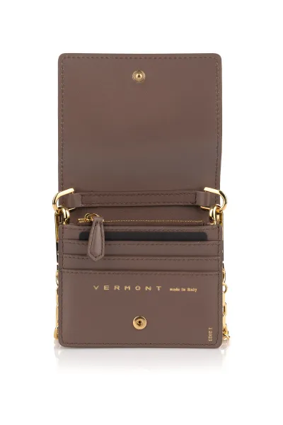 Crossbody Vermont Chain Wallet Terra D´Ombra