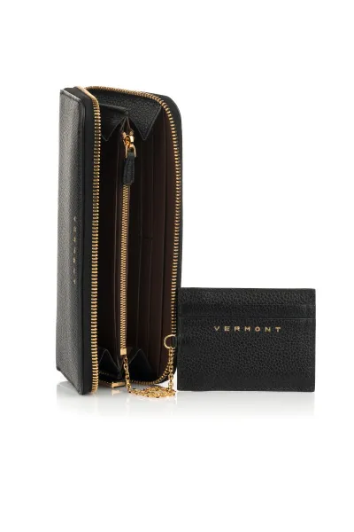 Peňaženka Vermont Continental Wallet Nero