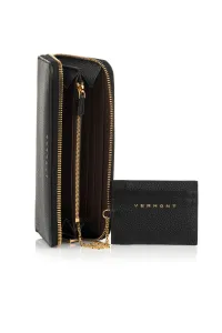 Peňaženka Vermont Continental Wallet Nero