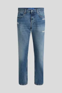 Džínsy Karl Lagerfeld Jeans Klj Tapered Denim Tinted Dark Blue Dstr