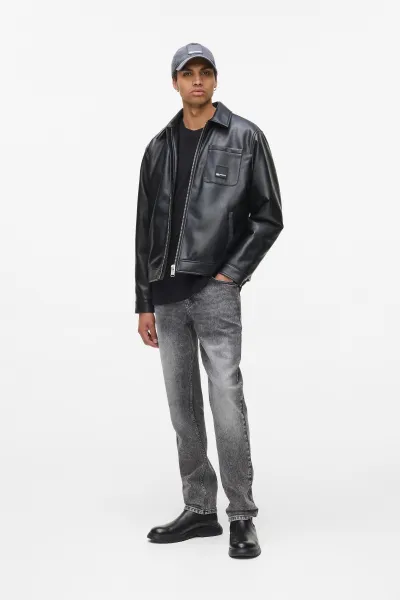 Džínsy Karl Lagerfeld Jeans Klj Slim Denim Visual Washed Black