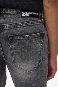 Džínsy Karl Lagerfeld Jeans Klj Slim Denim Visual Washed Black