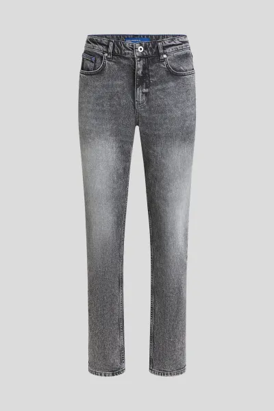 Džínsy Karl Lagerfeld Jeans Klj Slim Denim Visual Washed Black