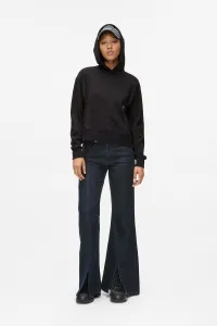 Džínsy Karl Lagerfeld Jeans Klj Hr Flared Denim W/Slit Rinse Blue
