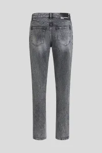 Džínsy Karl Lagerfeld Jeans Klj Slim Denim Visual Washed Black