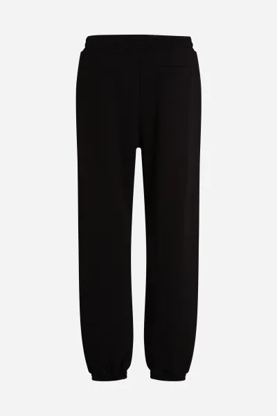 Tepláky Karl Lagerfeld Jeans Klj Text Logo Slim Sweatpant Black
