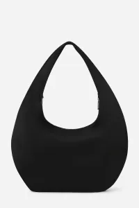 Kabelka Karl Lagerfeld Jeans Klj Glossy Nylon Hobo Black