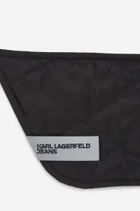Šál Karl Lagerfeld Jeans Klj Hooded Scarf Black