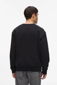 Mikina Karl Lagerfeld Embellished Kl Sweatshirt Black